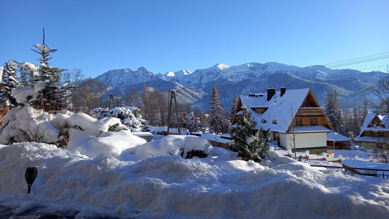 Apartament Z Widokowym Tarasem Na Tatry Kościelisko Exterior foto