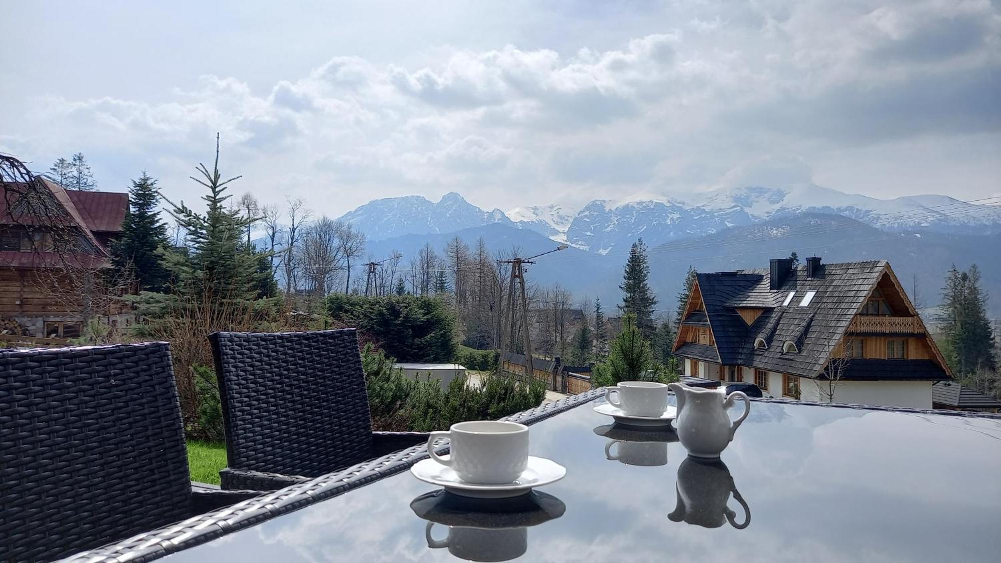 Apartament Z Widokowym Tarasem Na Tatry Kościelisko Exterior foto